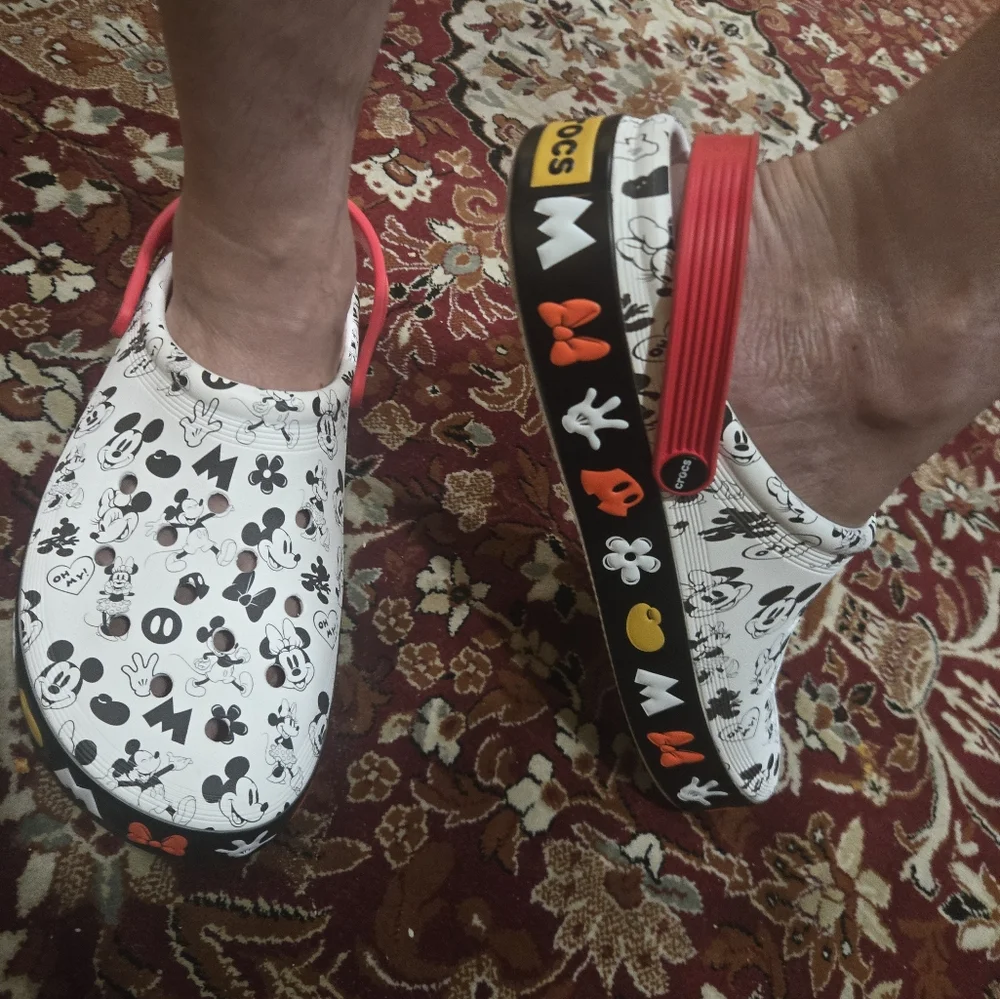Minnie Mouse Crocs Adults